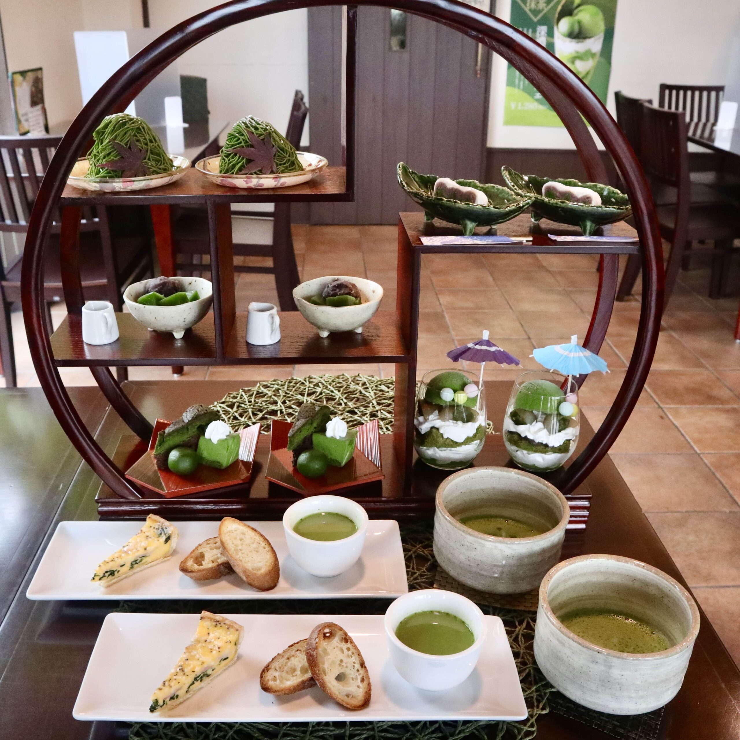予約殺到！静岡県産の抹茶を思う存分堪能「アフタヌーンティ雅」 雅正