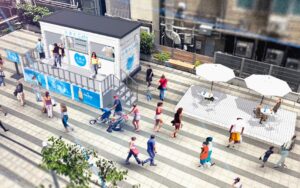 渋谷に海の家!? UCC、アイスコーヒーの新定番“水淹れコーヒー”の無料サンプリングイベントを実施