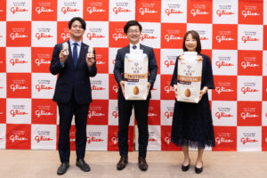 “がんばらない”プロテインで手軽においしく健康を目指す　グリコ「アーモンド効果 PROTEIN」新商品発表会