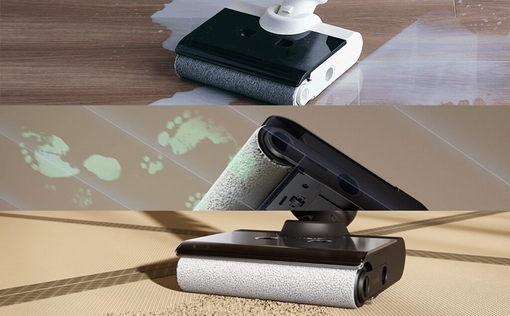人気の水拭き掃除機が新たな機能を搭載してバージョンアップ！ 次世代オールインワン掃除機『AquaX Plus』が“手軽で清潔な水拭き”を実現