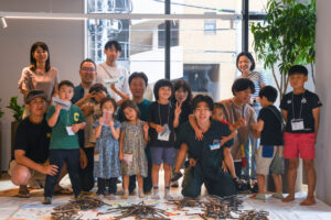 ビル運営“だけじゃない”サンケイビルの新たな一歩！ 木造×鉄骨のハイブリッド構造ビルで、森や林業とつながる親子向けワークショップを開催